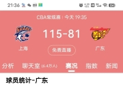 华体会登入-广东队连胜创下联赛纪录