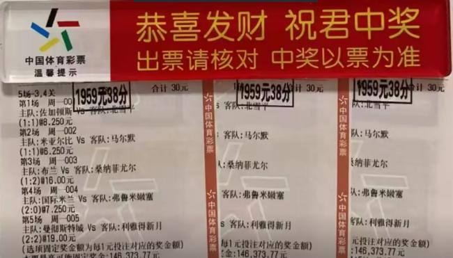 太牛！彩民2400元擒世俱杯大冷比分中奖135万的简单介绍